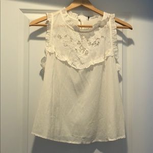 Brand new Mango lace blouse